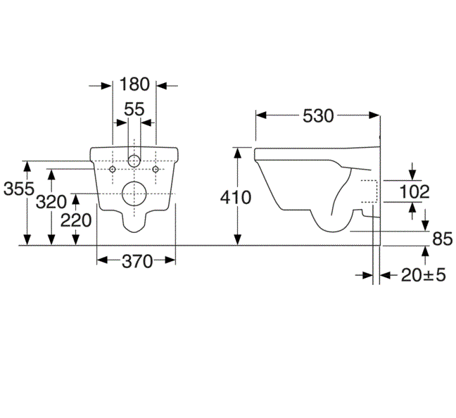 WC pods 5G84 Hygienic Flush - Image 2