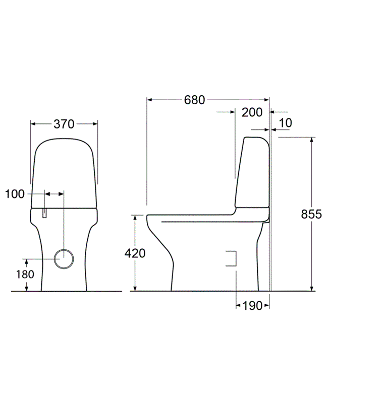 WC pods Estetic 8300 - Image 2