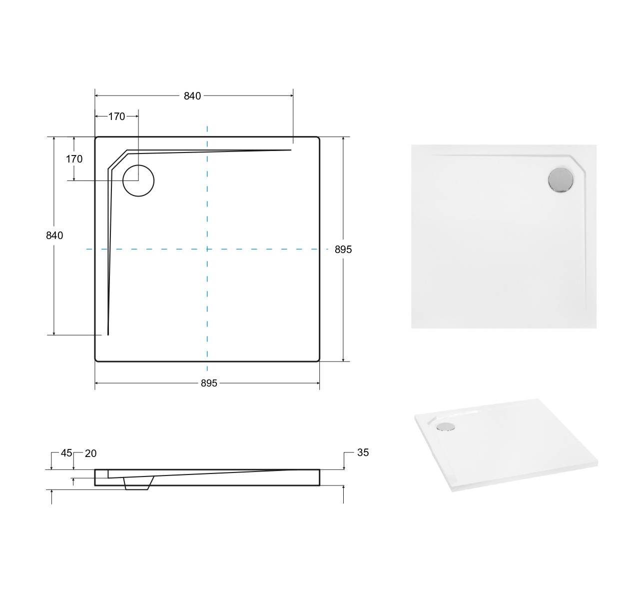 Acro 80x80, 90x90cm - Image 5