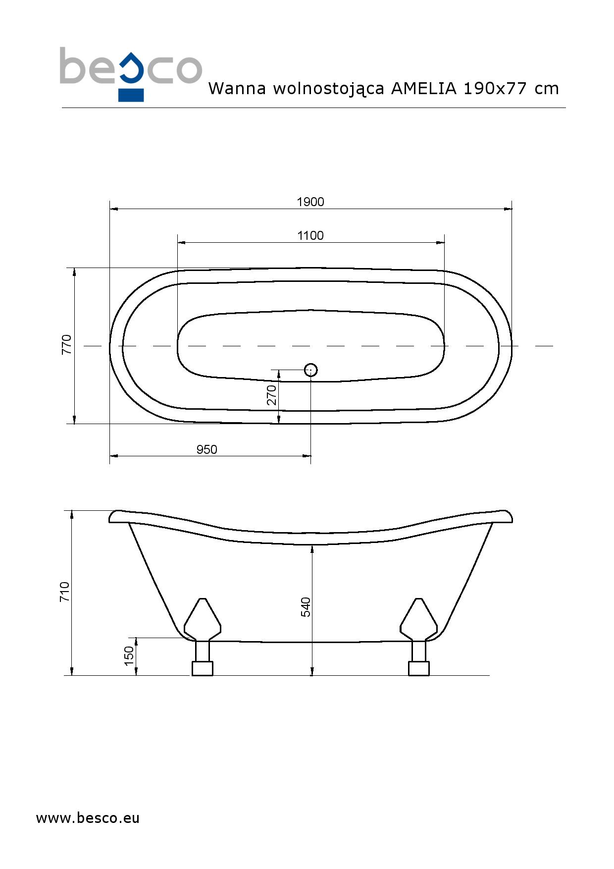 Amelia 190x77cm - Image 6
