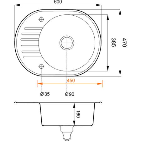 Izlietne Came 60x47cm - Image 6