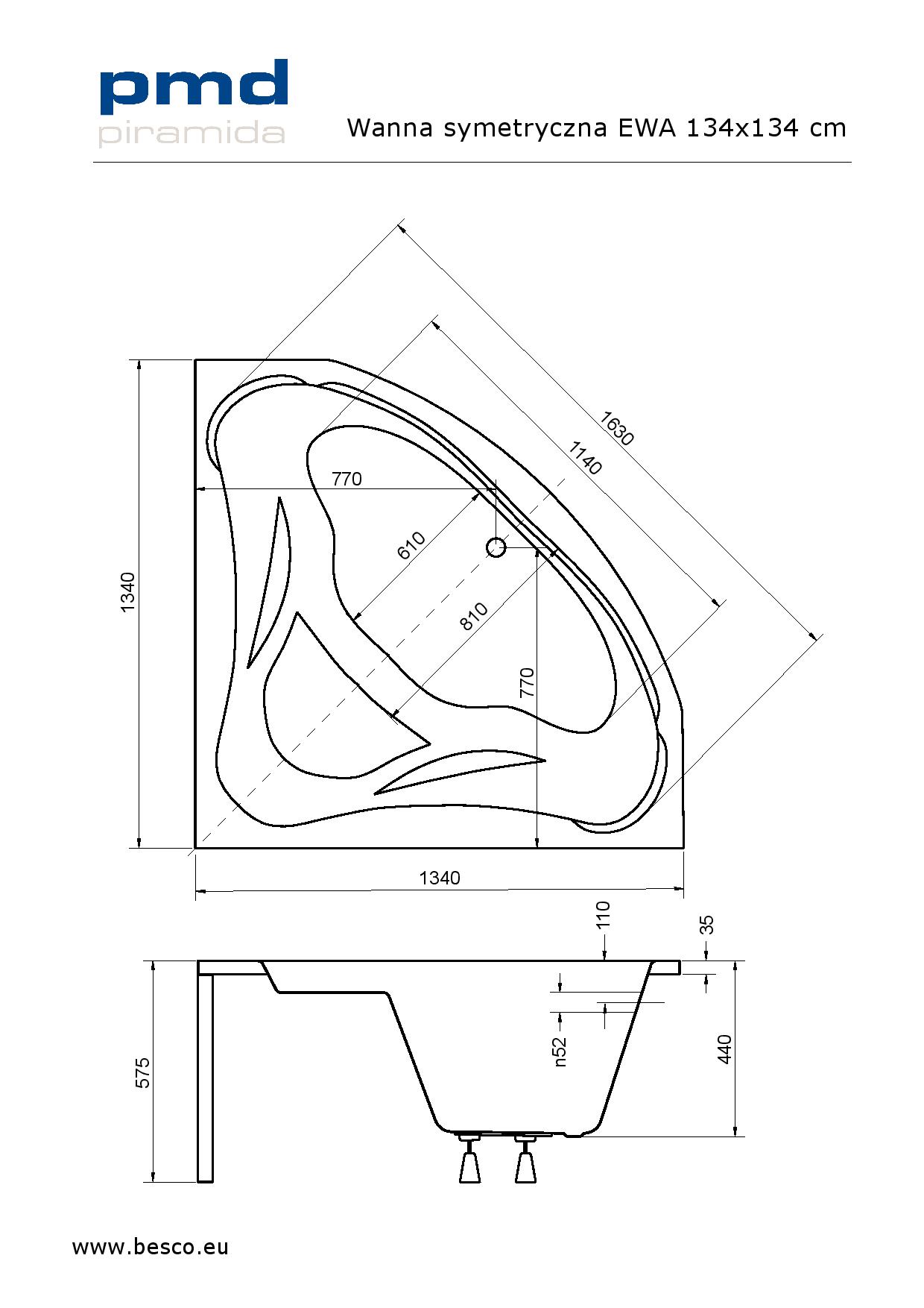 Ewa 134x134cm - Image 5
