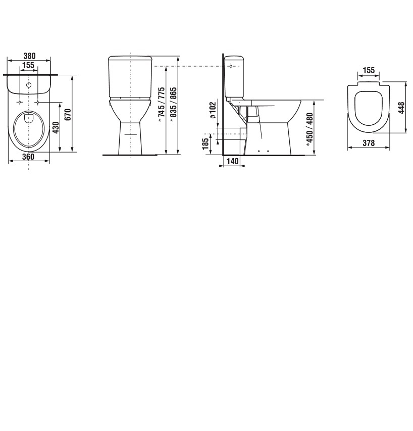 WC pods Olymp invalīdu - Image 3