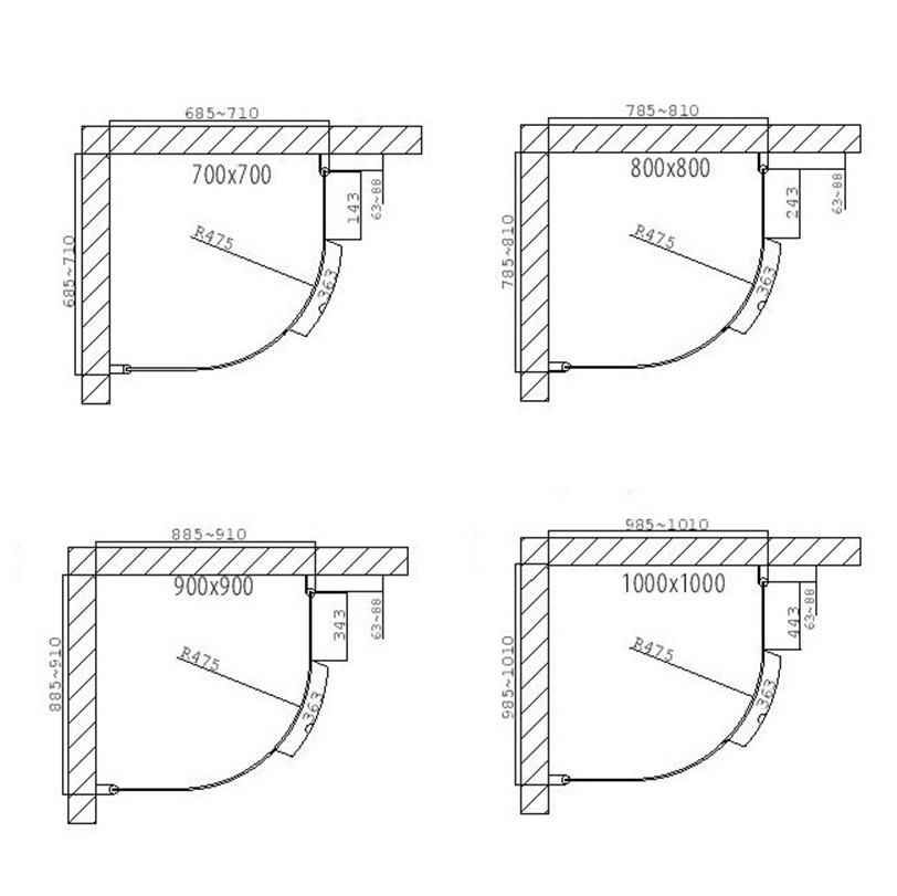 Round 70x70, 80x80, 90x90, 100x100cm - Image 5