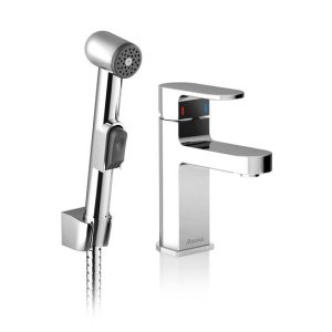 Ūdens maisītājs ar dušu Chrome