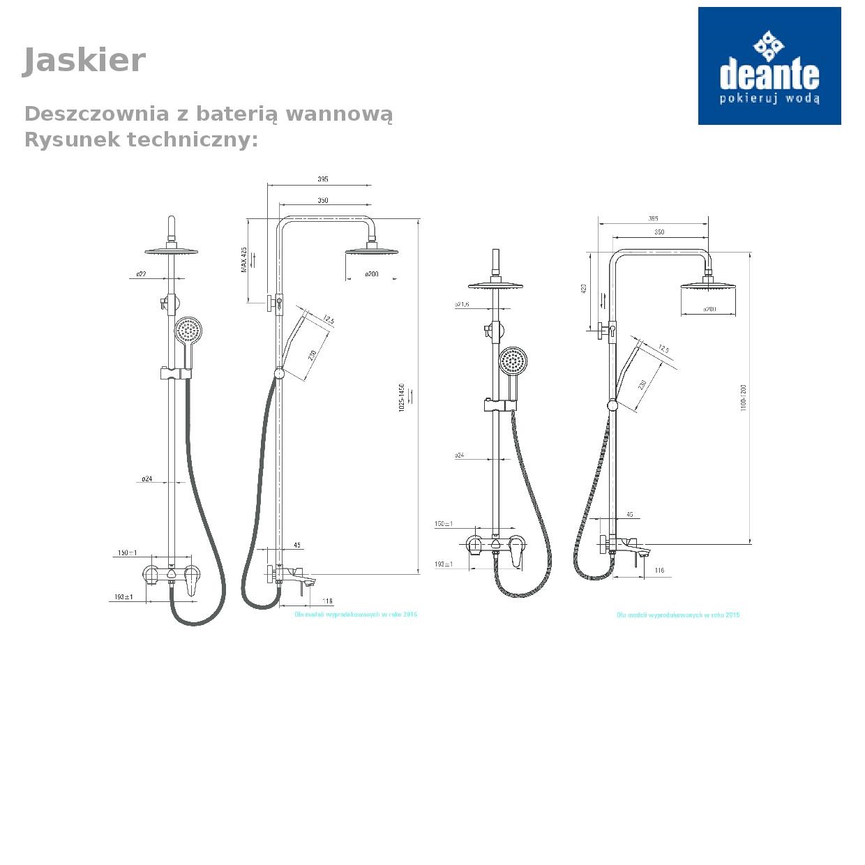 Dušas sistēma vannai CORIANDER - Image 4