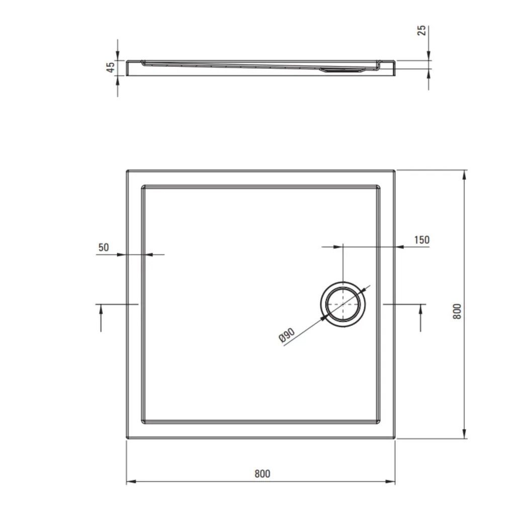 Prizma 80x80, 90x90cm - Image 2