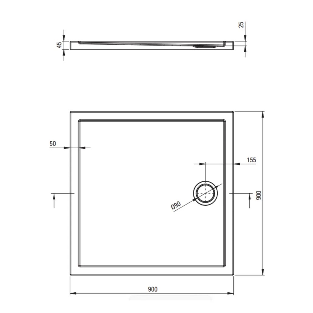 Prizma 80x80, 90x90cm - Image 3