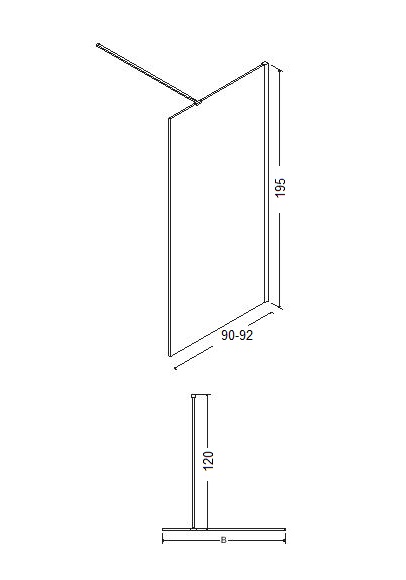 Aveo walk in 90, 100, 110, 120, 130, 140cm - Image 5