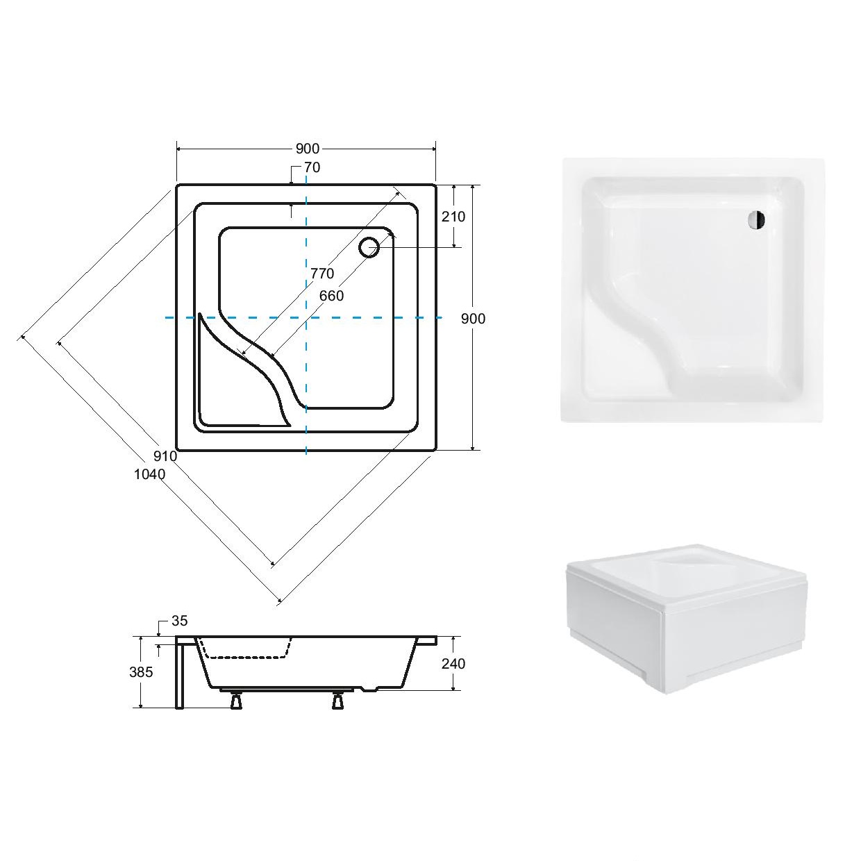 Igor 80x80, 90x90cm - Image 4