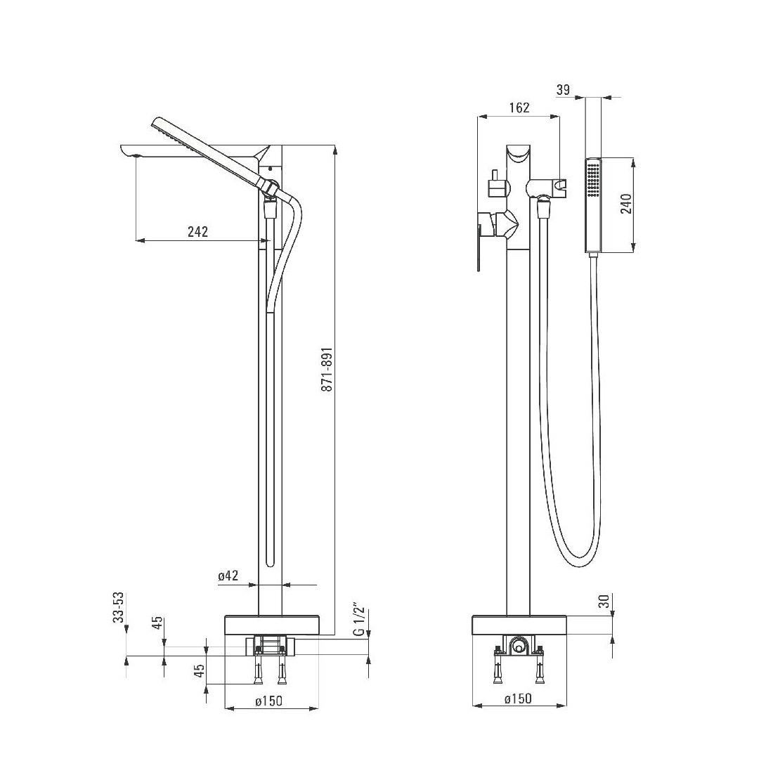 Ūdens maisītājs Alpinia - Image 4