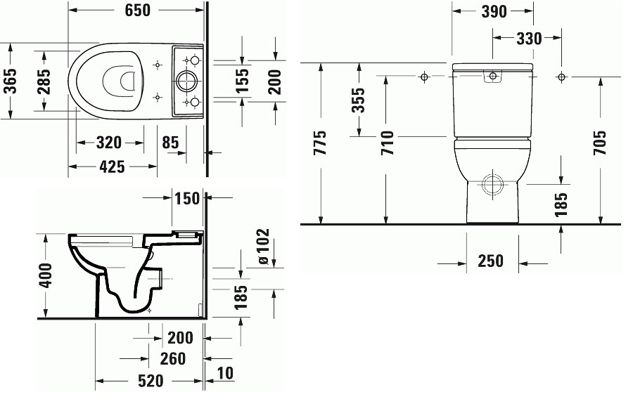 WC pods DuraStyle Basic Rimless - Image 4