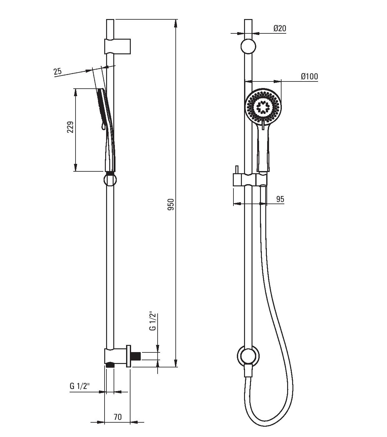 Dušas komplekts Arnika - Image 5