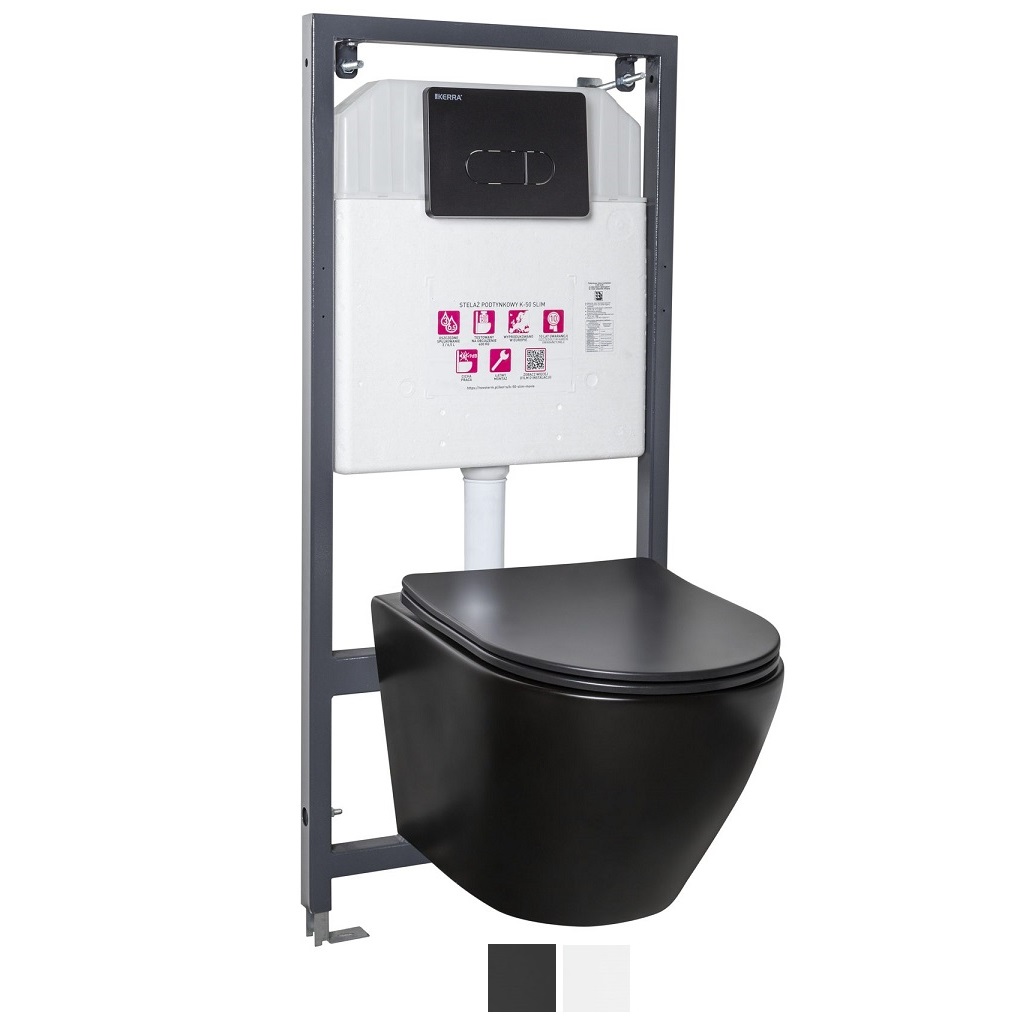 Skalojamās kastes un WC komplekts Elos