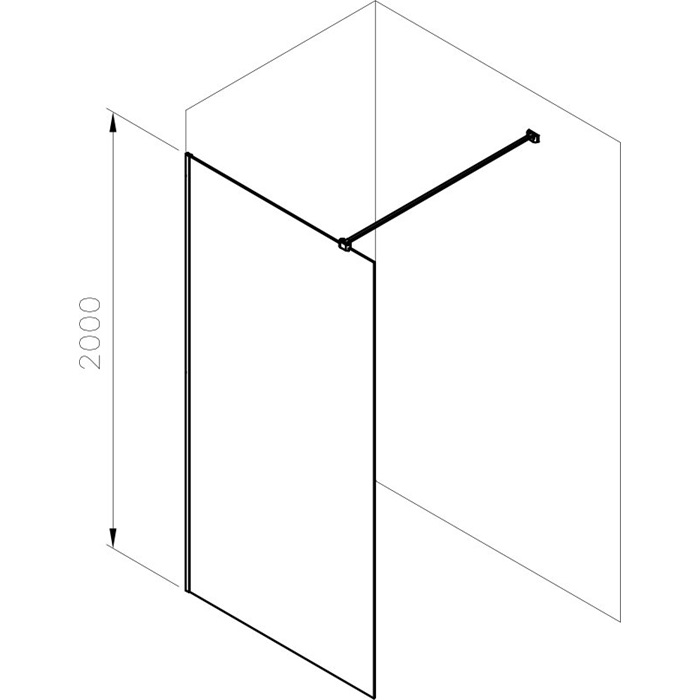 Walk-In Air Wall 90, 100, 110, 120 cm - Image 6