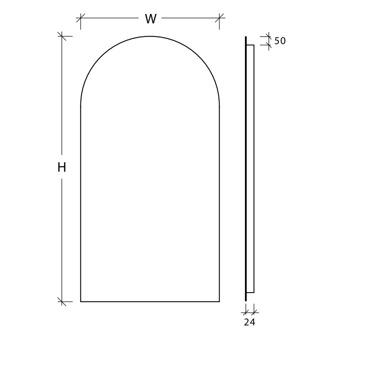 Arco LED 70x45, 90x45, 110x55cm - Image 2