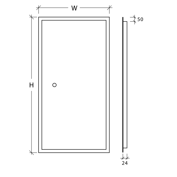 Ken LED 50x90, 50x120, 60x160cm - Image 2