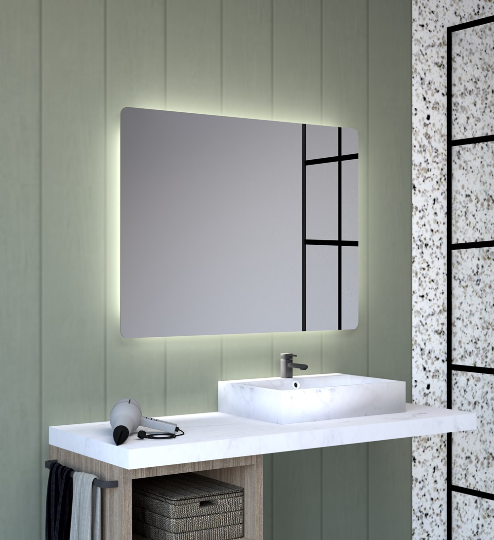 Yasmin LED 60x60, 60x80, 70x100, 80x120cm