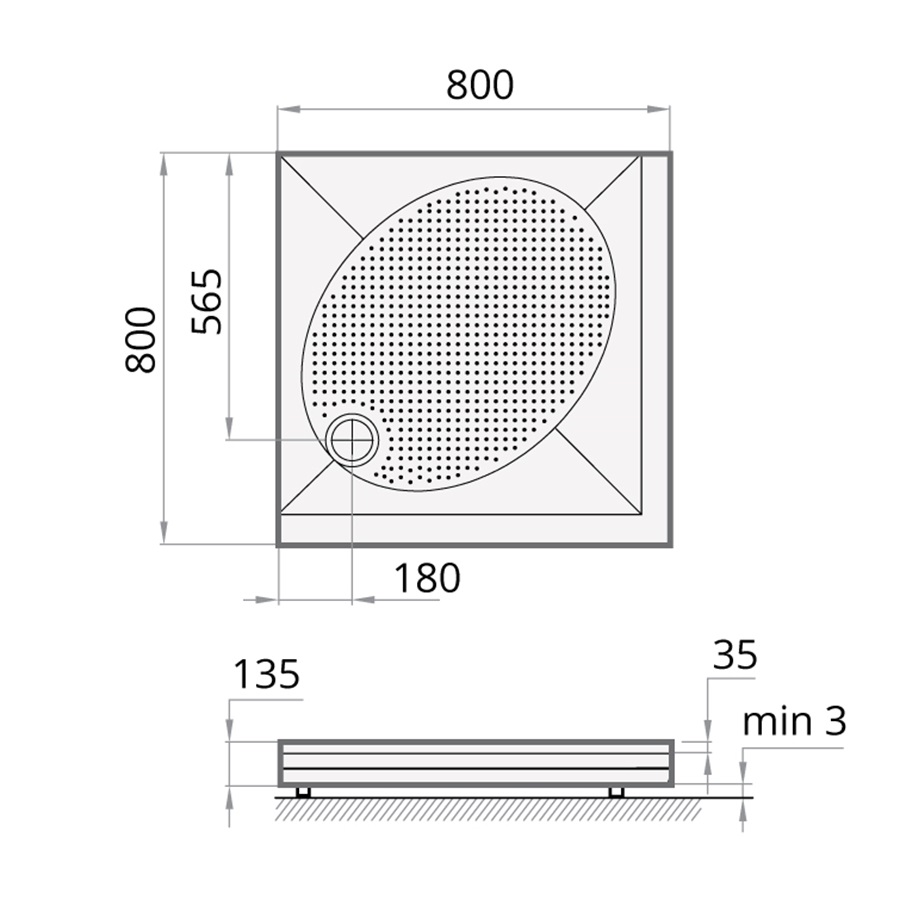 Art KV 80x80, 90x90, 100x100cm - Image 3