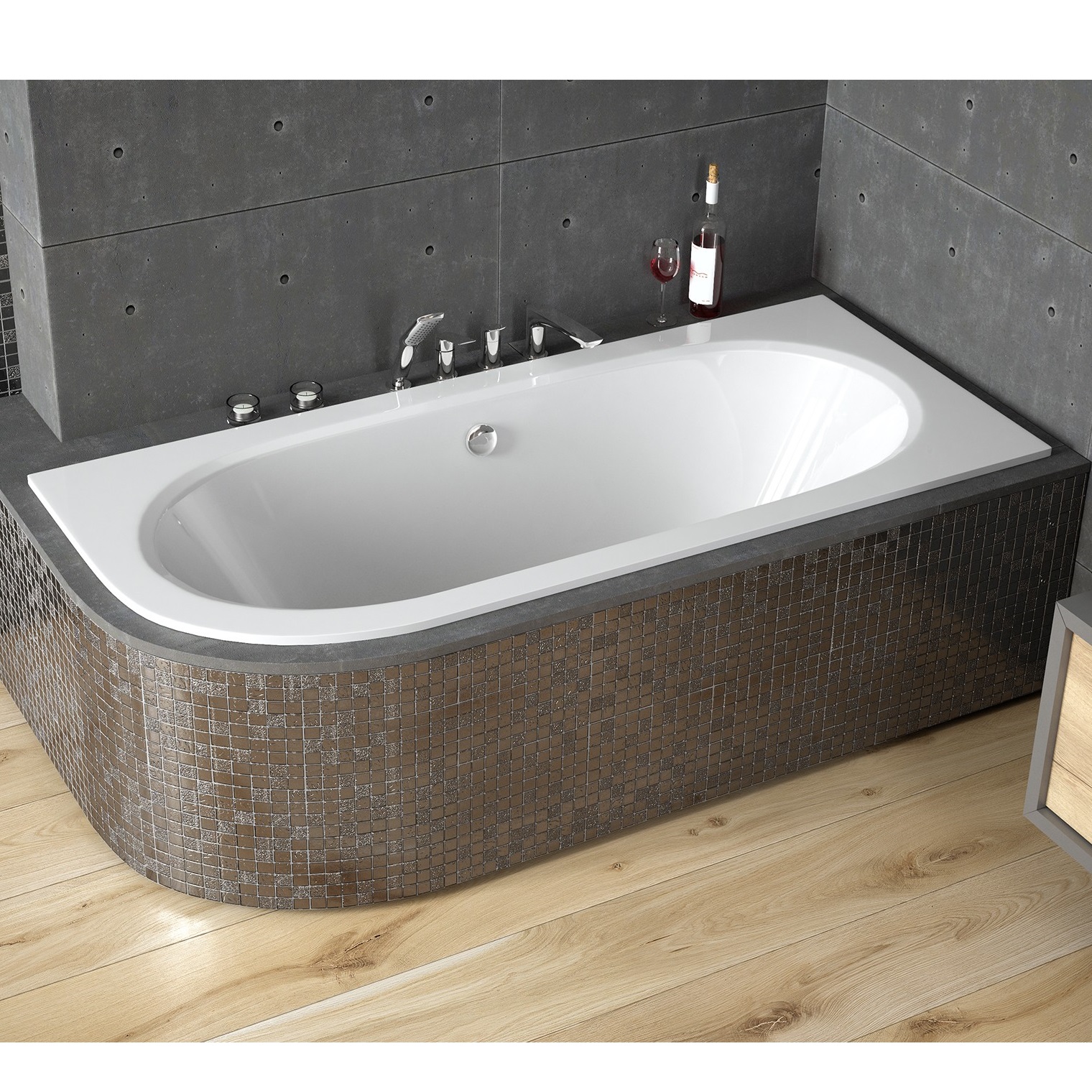 Vita Slim 150x75, 160x75, 170x75, 180x80cm labā puse