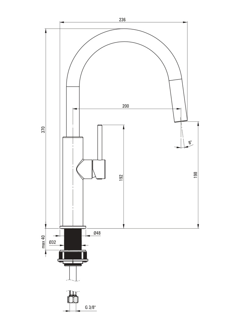 Ūdens maisītājs Evora - Image 7